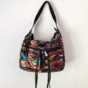 Aimee Kestenberg Shiny Metallic SW Print Bag